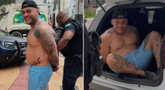 Influenciador Toguro é detido por desacato em Balneário Camboriú