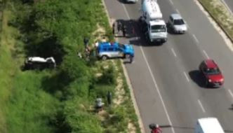 Ciclista morre atropelado na RJ-140, em São Pedro da Aldeia; motorista ficou ferido