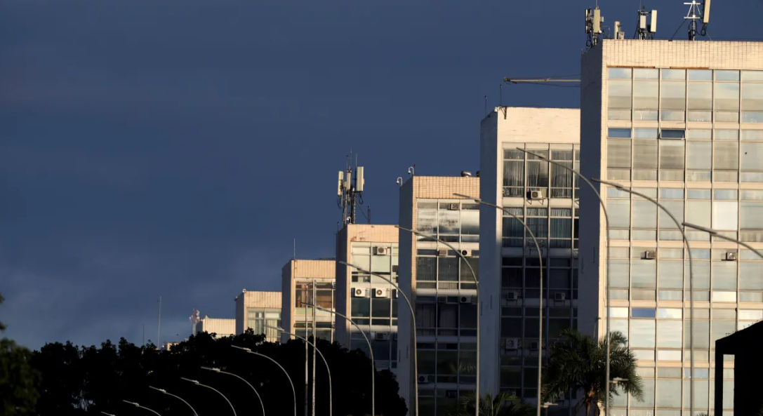 Esplanada dos Ministérios, em Brasília Foto: Ueslei Marcelino - 21.abr.2020/Reuters