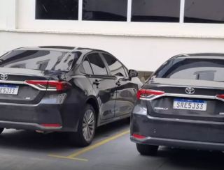 Placa clonada em carro oficial do estado levanta suspeitas de irregularidade